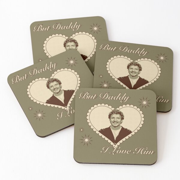Item preview, But Daddy I Love Him – Pedro Pascal | Home Decor Merch Fandom Small Support |   designed and sold by Two Otters Co.