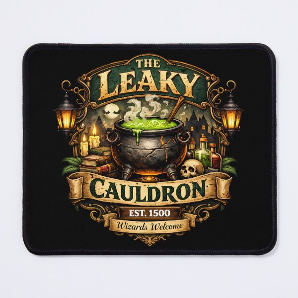 Item preview, The Leaky Cauldron — Wizards Welcome designed and sold by agearb.
