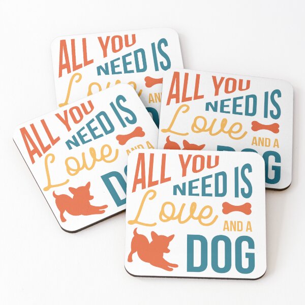 Item preview, All you need is love and a dog designed and sold by Minnesota Fun Designs.