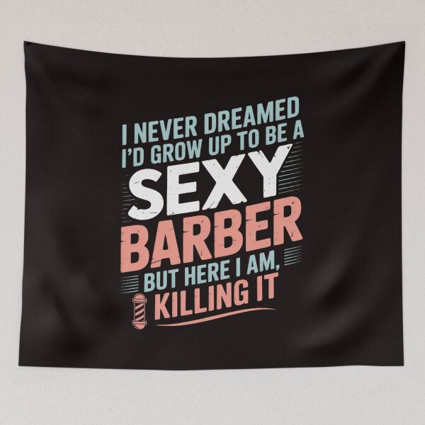 Item preview, Barber Men Dad Barbershop Hairdresser Hairstylist designed and sold by lavethediso.