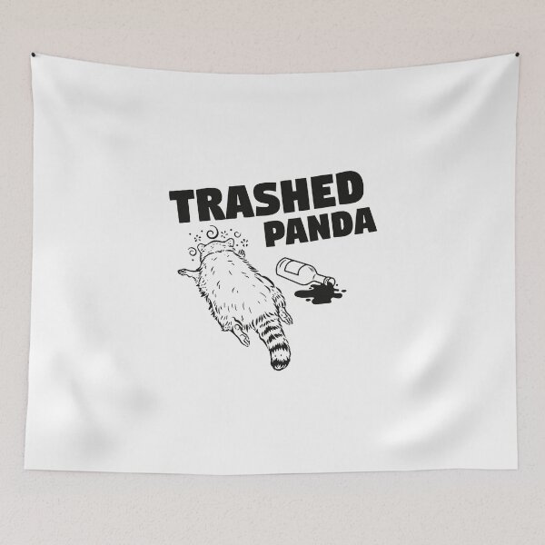Item preview, Trashed Panda Funny Animal Humor designed and sold by FouChan.
