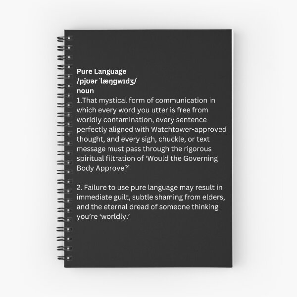 Item preview, Pure language designed and sold by WorldlyGoods25.