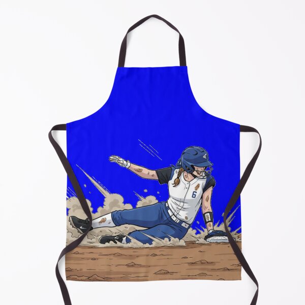 Item preview, Softball Player Sliding Safely with a Dust Cloud designed and sold by royalswin.