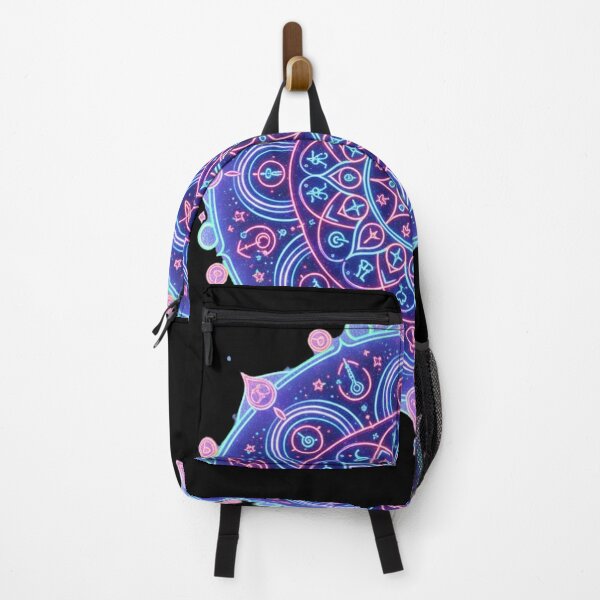 Item preview, Cosmic Inclusivity Mandala – Astrology & Harmony Retro Neon Style designed and sold by Tily360.