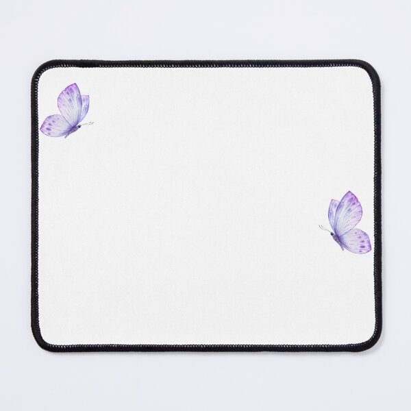 Item preview, Purple Watercolor Butterflies Tee | Minimal Floral Nature Graphic T-Shirt designed and sold by YASboutik.