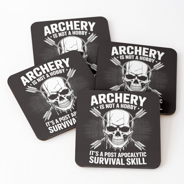 Item preview, Archery Is Not A Hobby - Post Apocalyptic Surivival Skill designed and sold by lavethediso.