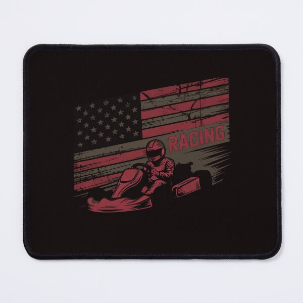 Item preview, American Go Kart Racing with USA Flag Women Kids Men designed and sold by lavethediso.