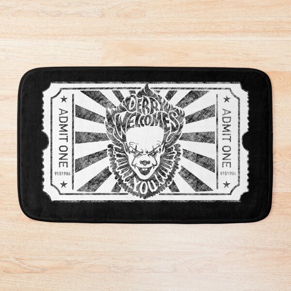 Item preview, (Black and White) Admission One designed and sold by Kate Miller Illustrator.