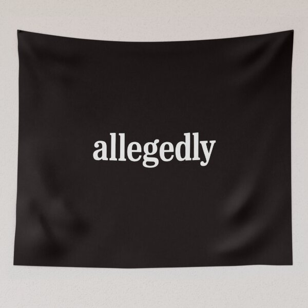Item preview, Allegedly Lawyer Gift Attorney Law School Allegedly designed and sold by lavethediso.