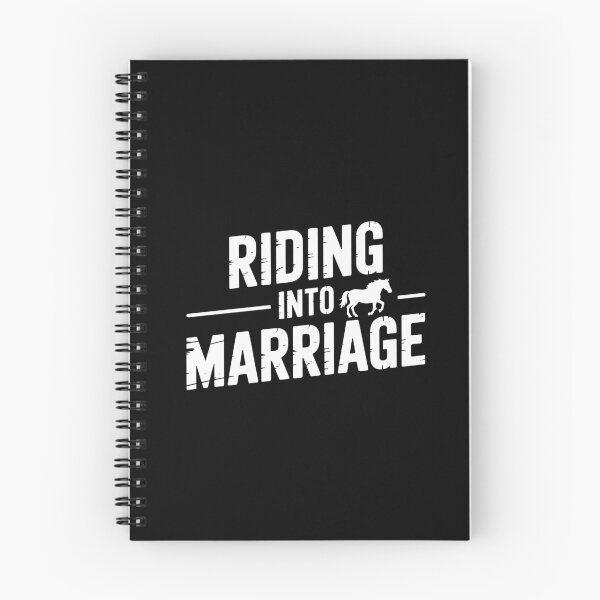 Item preview, Riding Into Marriage designed and sold by theartfulaspie.