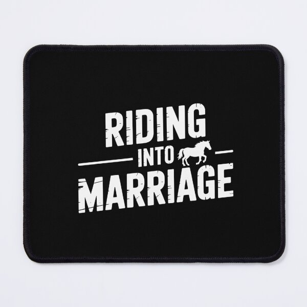 Item preview, Riding Into Marriage designed and sold by theartfulaspie.
