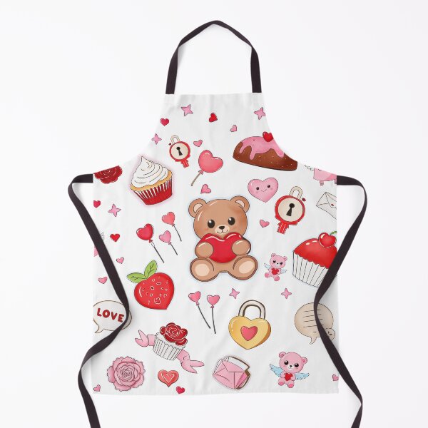 Item preview, Cute Love Teddy Bear Sticker Pack designed and sold by KomparrowStudio.