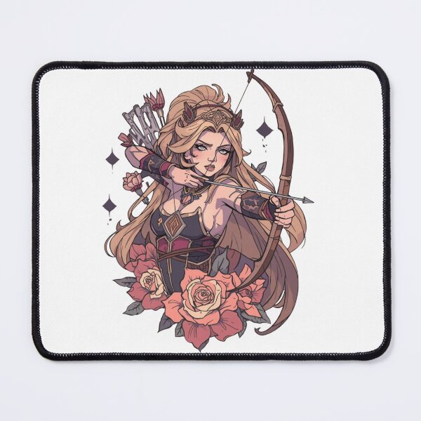 Item preview, The Blossoming Archer Queen designed and sold by Florals and Daggers Designs.