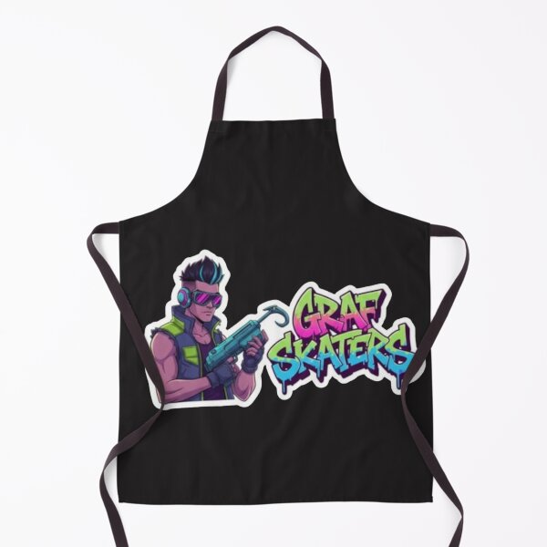 Item preview, Bomb Rush Cyberfunk Graffiti Skater - Street Art Sticker designed and sold by Pixel & Beyond.