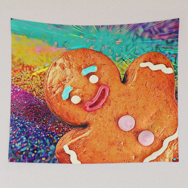 Item preview, Glitter Sparkle Gingerbread Man designed and sold by shaang.