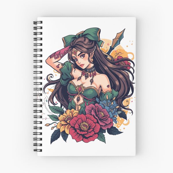 Item preview, The Verdant Floral Queen designed and sold by Florals and Daggers Designs.
