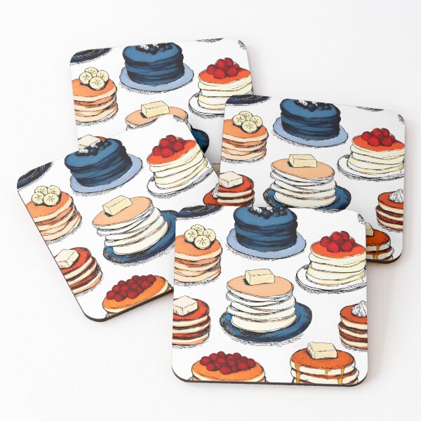 Item preview, Slow Morning Pancakes | Cozy Breakfast Mood | Soft Color Food Pattern | Warm Brunch Vibes | Comfort Aesthetic designed and sold by ClaraToneStudio.