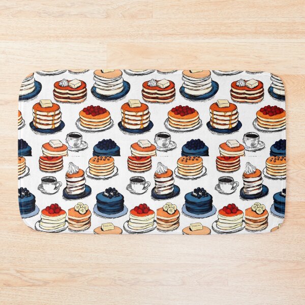 Item preview, Slow Morning Pancakes | Cozy Breakfast Mood | Soft Color Food Pattern | Warm Brunch Vibes | Comfort Aesthetic designed and sold by ClaraToneStudio.