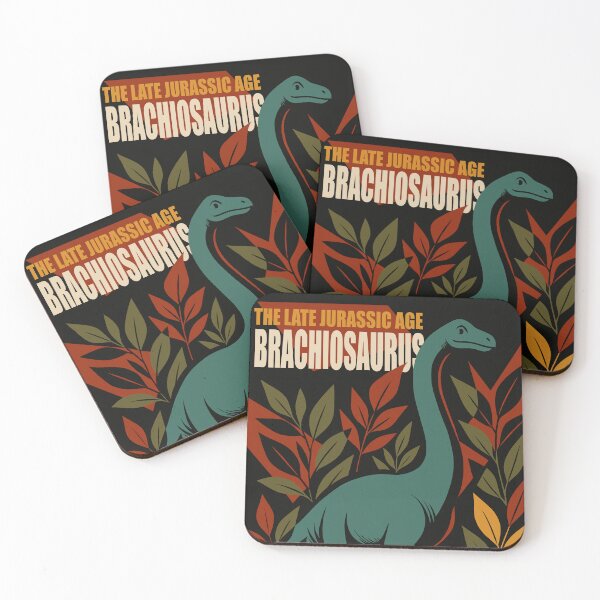 Item preview, The Late Jurassic Age: Brachiosaurus designed and sold by Ghost on Toast.