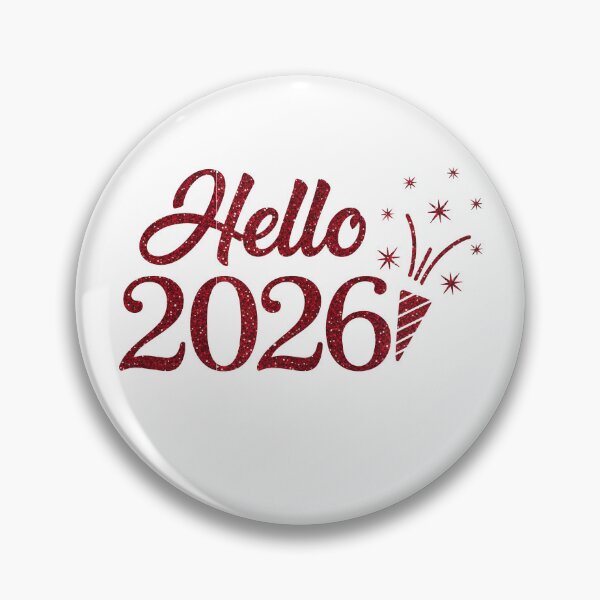 Item preview, Glitter Hello 2026 – Sparkle New Year designed and sold by gunaone-design.