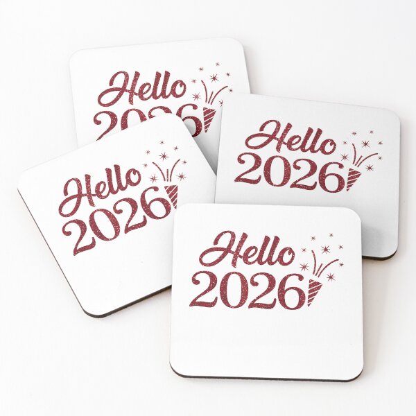 Item preview, Glitter Hello 2026 – Sparkle New Year designed and sold by gunaone-design.