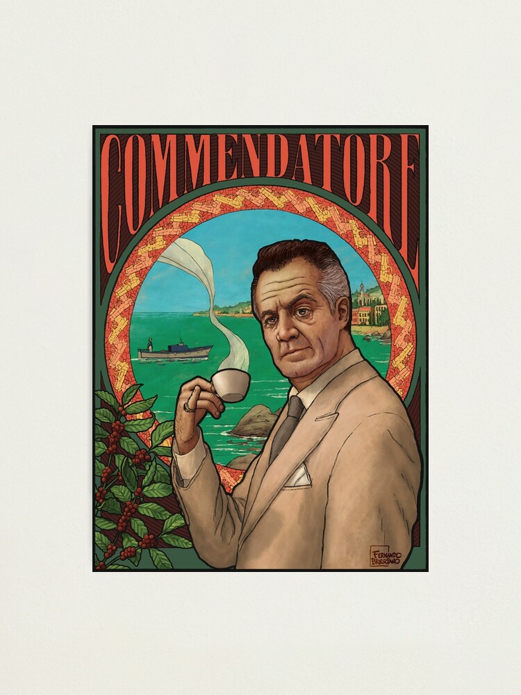 Alternate view of Commendatore - The Sopranos Photographic Print