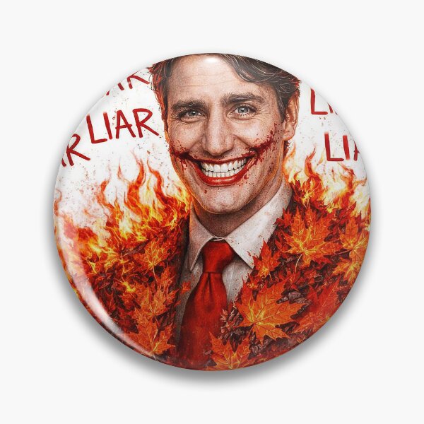 Item preview, Liar Liar – Burning Truth Political Satire Art - TURDEAU - Burning of Canada  designed and sold by lapart.