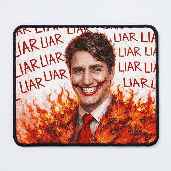Item preview, Liar Liar – Burning Truth Political Satire Art - TURDEAU - Burning of Canada designed and sold by lapart.