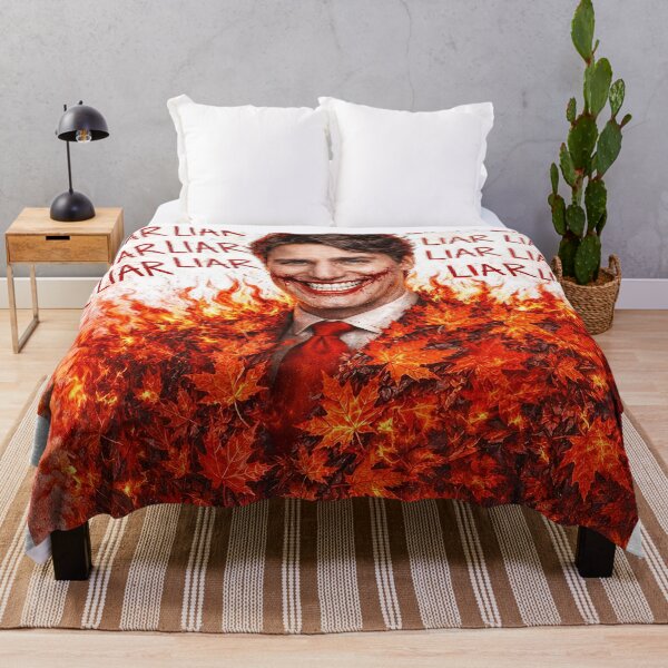 Item preview, Liar Liar – Burning Truth Political Satire Art - TURDEAU - Burning of Canada designed and sold by lapart.