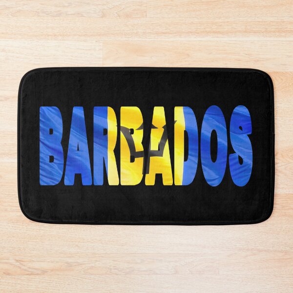 Item preview, BARBADOS - Flag Flying in Wind cut to Letters Souvenir Sticker Shirt designed and sold by Adam Gormley.