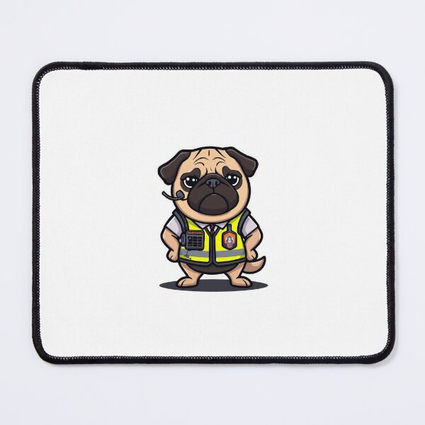 Item preview, Ruff and Ready Pug designed and sold by Norfolk-N-Good.