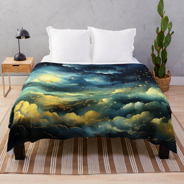 Item preview, Fantasy Dream Vibrant Moon, Heavenly Clouds, And Stars  designed and sold by DEC02.