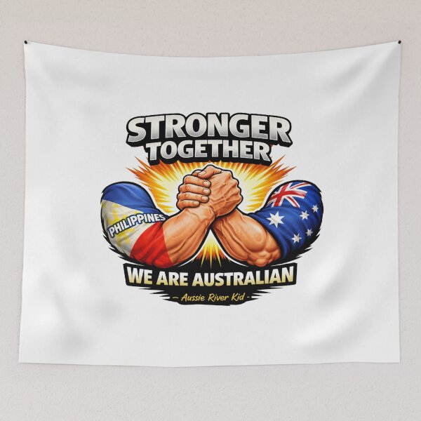 Item preview, Stronger Together United – We Are Australian designed and sold by AUSSIE PATRIOT.