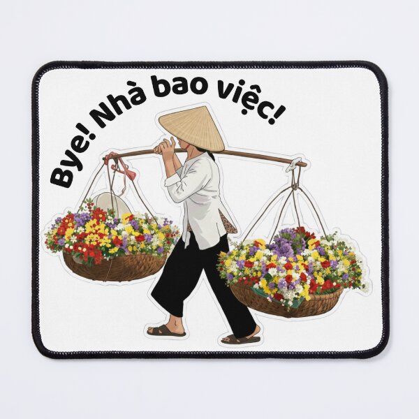 Item preview, Vietnamese Flower Vendor Bye designed and sold by RosalinesEyes.