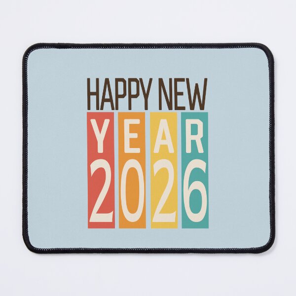 Item preview, Colorful Happy New Year 2026 designed and sold by NosandEdgy.