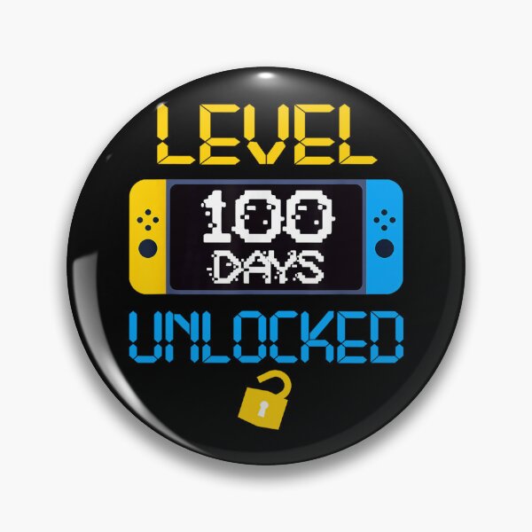 Item preview, Level 100 Days Of School Unlocked designed and sold by JamesHogwart.