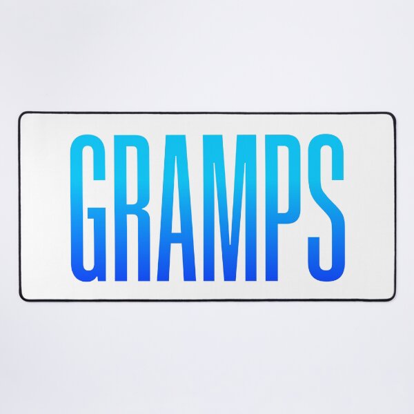 Item preview, Gramps, Blue Gradient Typography designed and sold by Memes N Lore .