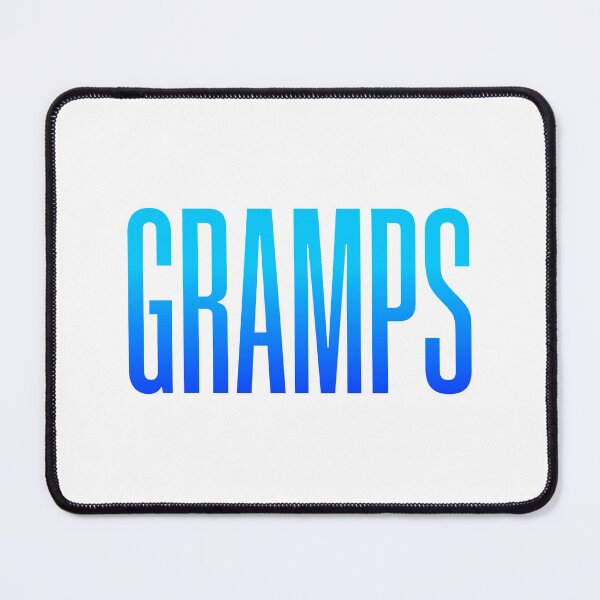 Item preview, Gramps, Blue Gradient Typography designed and sold by Memes N Lore .