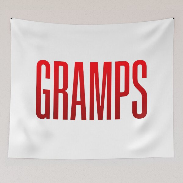 Item preview, Gramps, Red Gradient Typography  designed and sold by Memes N Lore .