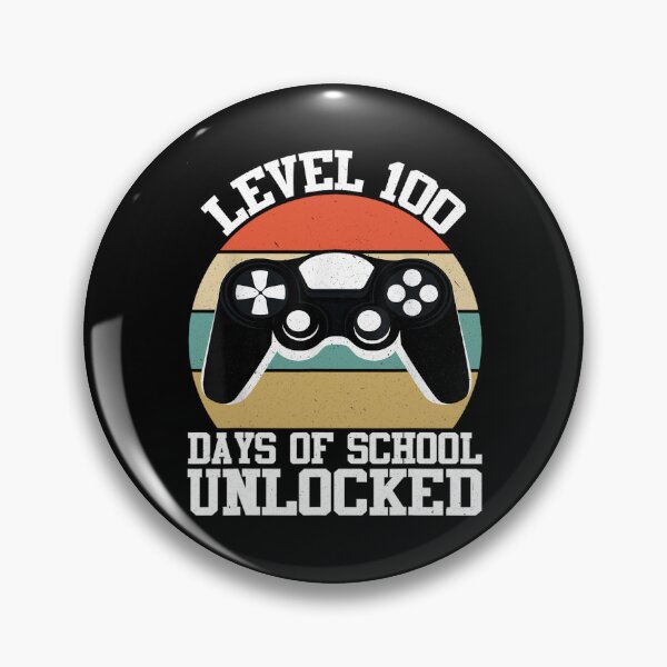 Item preview, Level 100 Days Of School Unlocked designed and sold by JamesHogwart.