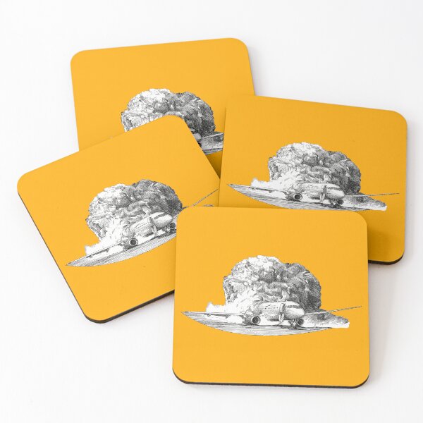 Item preview, Airplane Crash Landing on Runway designed and sold by Naux | Design & Illustration.