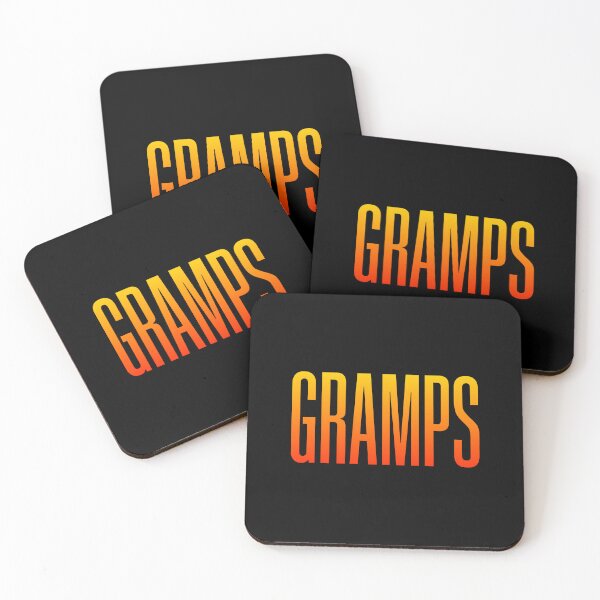 Item preview, Gramps, Orange Gradient Typography  designed and sold by Memes N Lore .