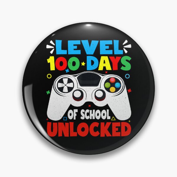 Item preview, Level 100 Days Of School Unlocked designed and sold by JamesHogwart.