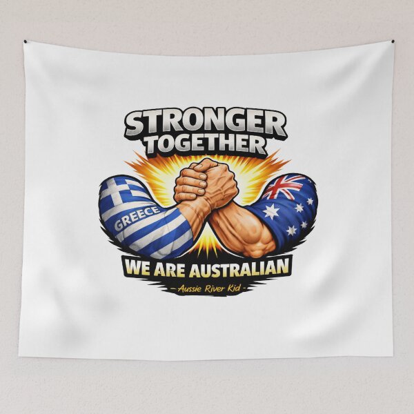 Item preview, Stronger Together United – We Are Australian designed and sold by AUSSIE PATRIOT.