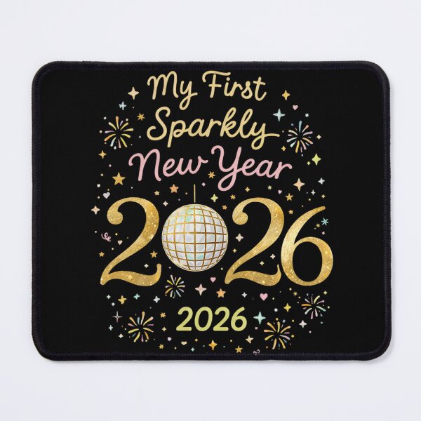 Item preview, My First Sparkly New Year 2026 designed and sold by SoulenCify.