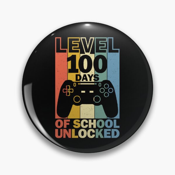 Item preview, Level 100 Days Of School Unlocked designed and sold by JamesHogwart.