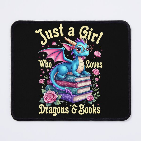 Item preview, Just a Girl Who Loves Dragons designed and sold by LarryMBrown.