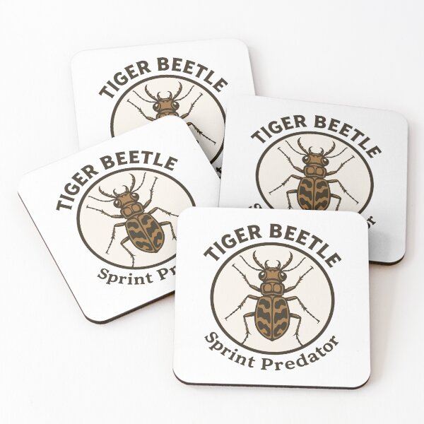 Item preview, Tiger Beetle – Sprint Predator | Fastest Insect Hunter Art designed and sold by WildlifeInc.