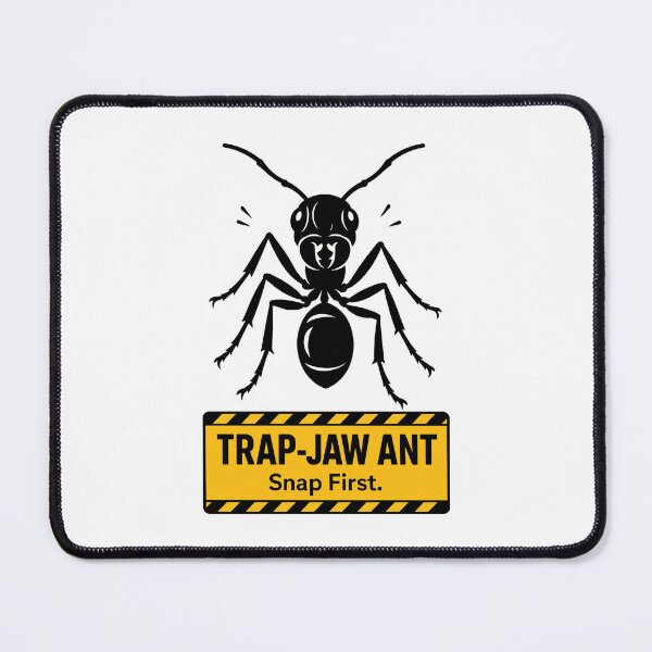 Item preview, Trap-Jaw Ant – Snap First | Fastest Mandibles in Nature designed and sold by WildlifeInc.