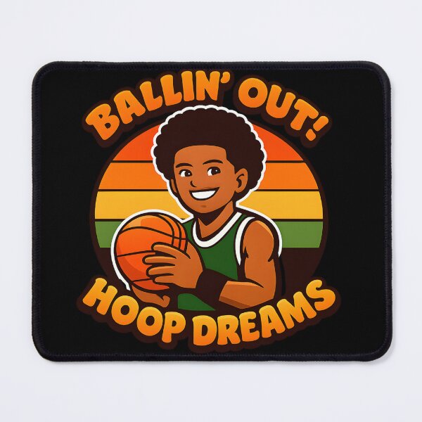 Item preview, Keyonte George Ballin’ Out – Retro Basketball Hoop Dreams Art designed and sold by NOVAWEARIT.